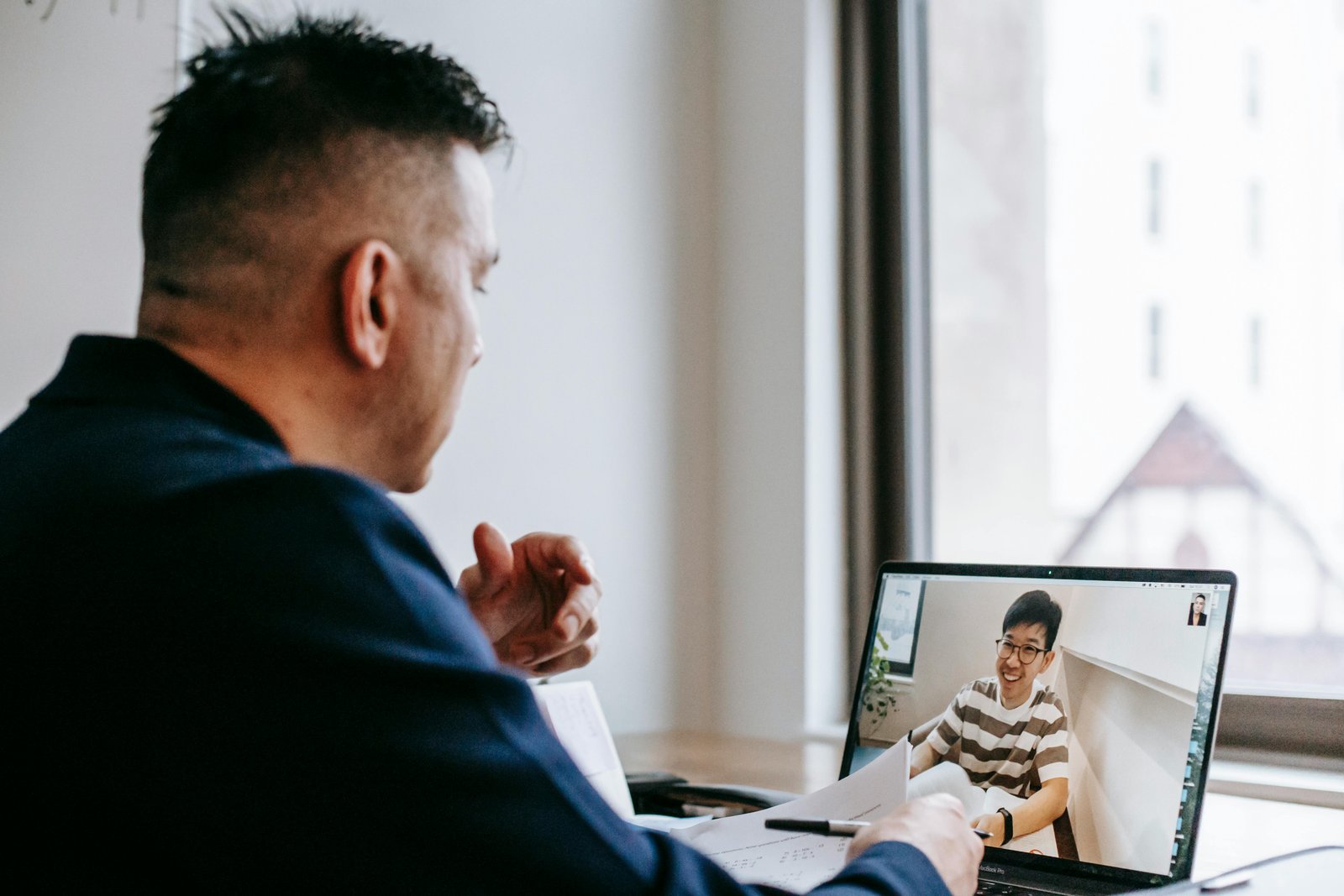 One-on-one coaching session